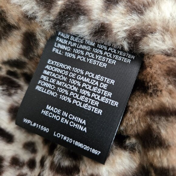 Weatherproof Mulberry Quilted Faux Fur Lined Vest M - Picture 10 of 10